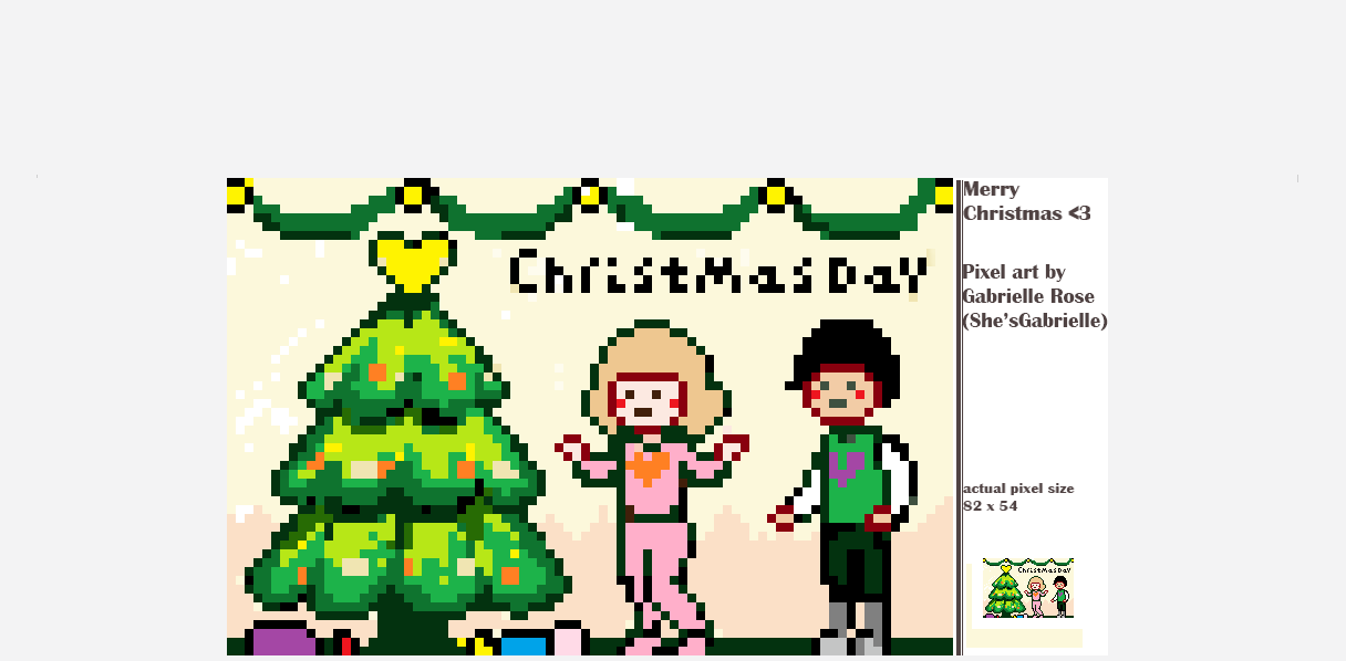 Christmas Pixel Art